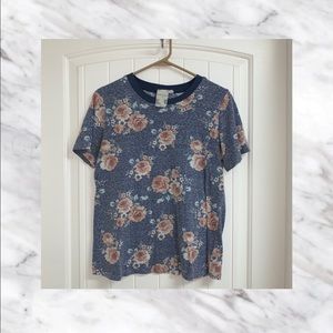 Light Blue Floral Shirt